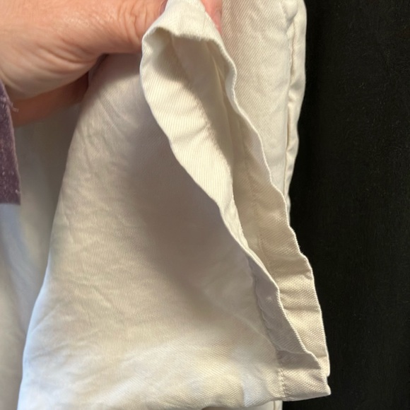 Zara wms L CREAM Casual Pants SZ L - Picture 5 of 11